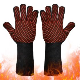 Spot Heat Insulation Barbecue Kitchen Baking Thick And High Temperature Resistant Oven Anti-scald Microwave Oven Gloves (Option: 31Style-Average Size-21style)